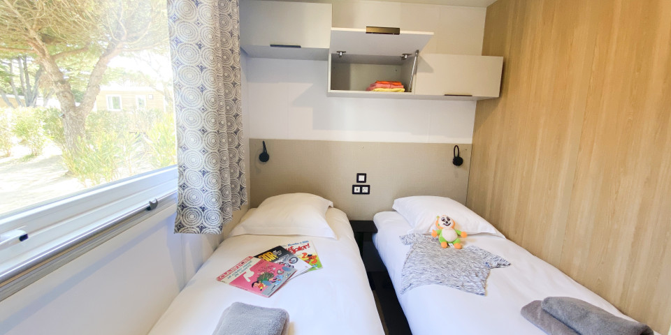Sunêlia Luxury children's room 6 people | Luxury mobile home on the Ile de Ré